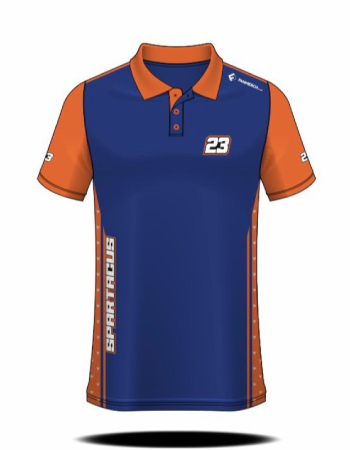 polo shirt blue